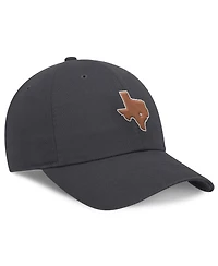 Nike Men's Anthracite Texas Longhorns Club Dri-fit Adjustable Hat