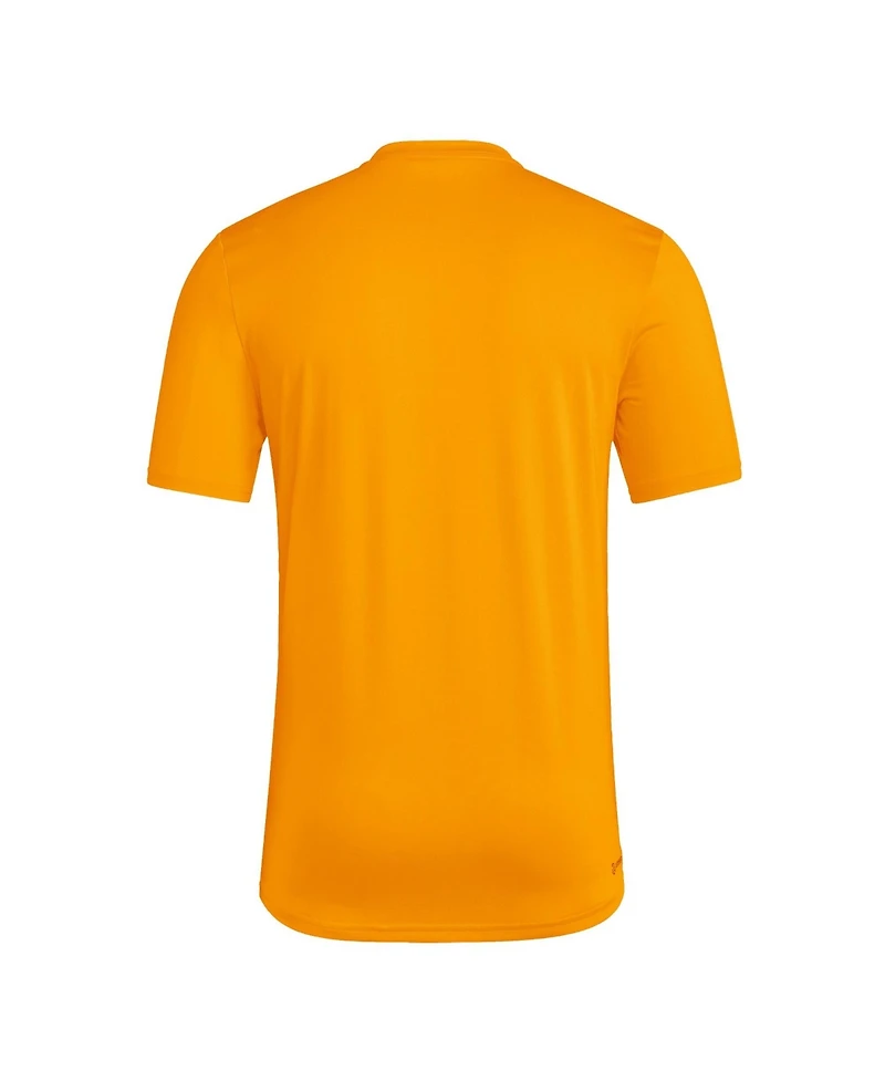 Adidas Men's Tennessee Orange Volunteers Football Poly T-Shirt