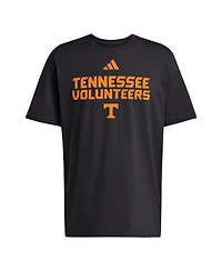 Adidas Men's Black Tennessee Volunteers Wordmark T-Shirt
