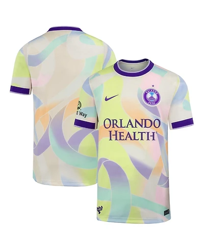 Nike Big Boys and Girls Yellow Orlando Pride 2026 Secondary Stadium Replica Jersey