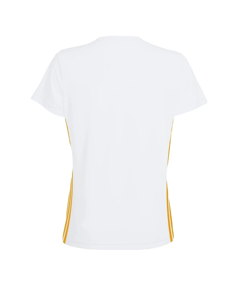 Adidas Women's White Tennessee Volunteers Essentials 3-Stripes T-Shirt