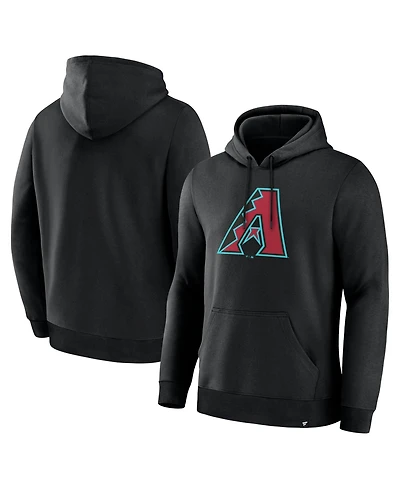Fanatics Men's Black Arizona Diamondbacks Primary Logo Legacy Hoodie