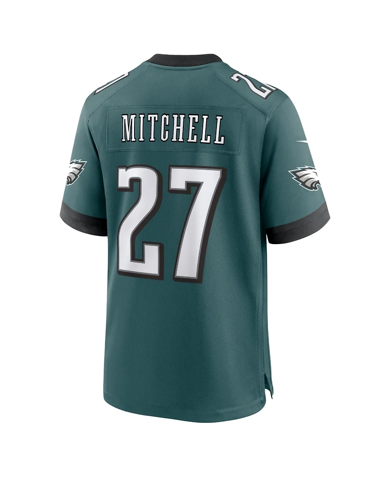 Nike Men's Quinyon Mitchell Midnight Green Philadelphia Eagles Team Game Jersey