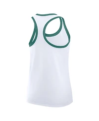 Nike Women's White Boston Red Sox City Connect Script Tri-Blend Dri-fit Tank Top