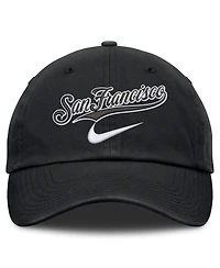 Nike Men's Black San Francisco Giants Primetime Club Adjustable Hat