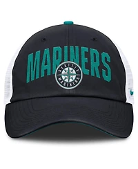 Nike Men's Navy Seattle Mariners Primetime Club Adjustable Trucker Hat