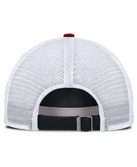 Nike Men's Navy Atlanta Braves Primetime Club Adjustable Trucker Hat