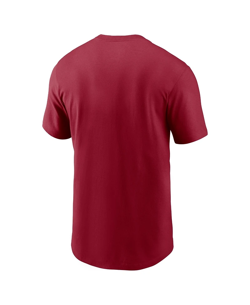 Nike Men's Crimson Alabama Crimson Tide Campus Local Madness T-Shirt