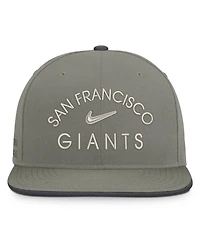 Nike Men's Olive San Francisco Giants Pro Dri-fit Snapback Hat