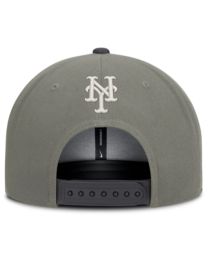 Nike Men's Olive New York Mets Pro Dri-fit Snapback Hat