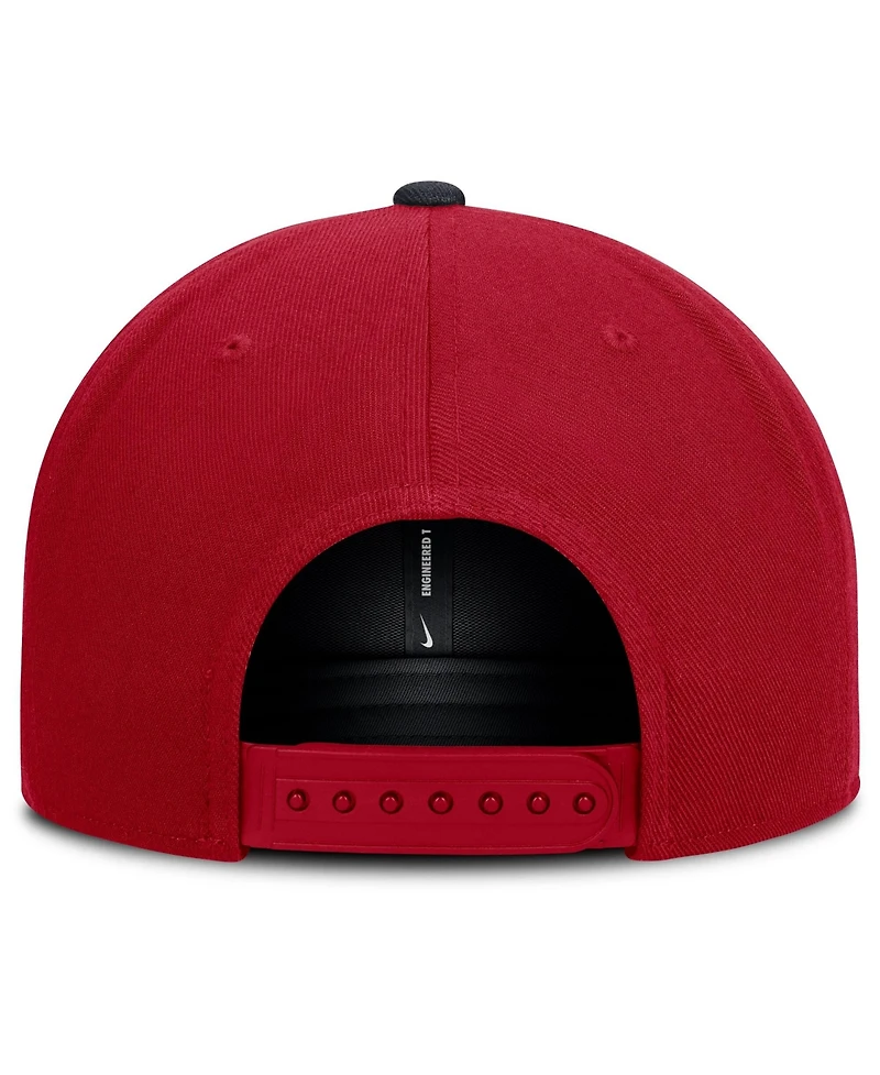Nike Men's Red/Navy St. Louis Cardinals Primetime Pro Dri-fit Snapback Hat