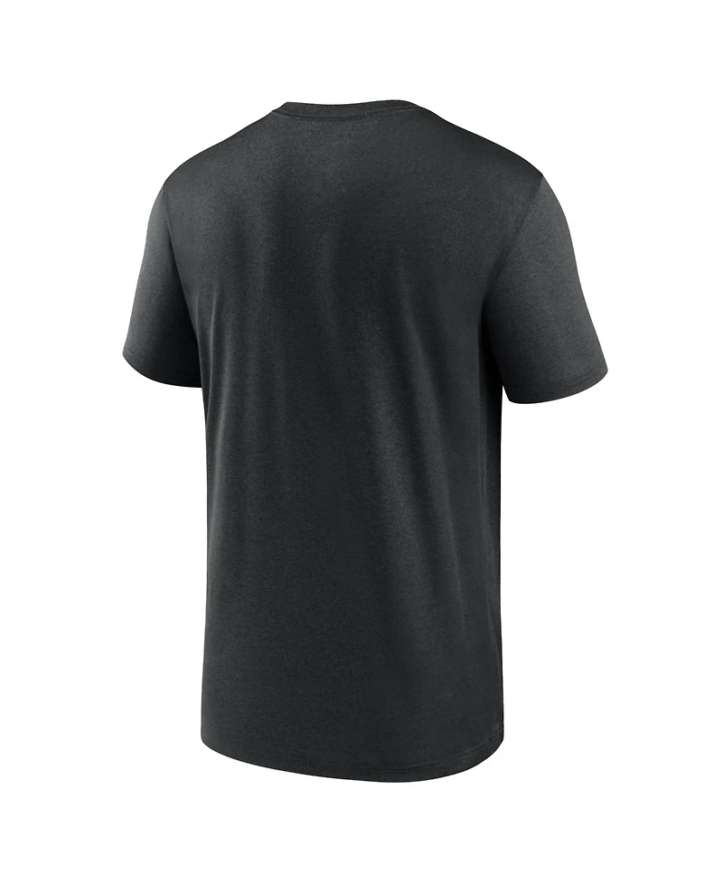 Nike Men's Black Las Vegas Raiders Legend Icon Dri-fit T-Shirt