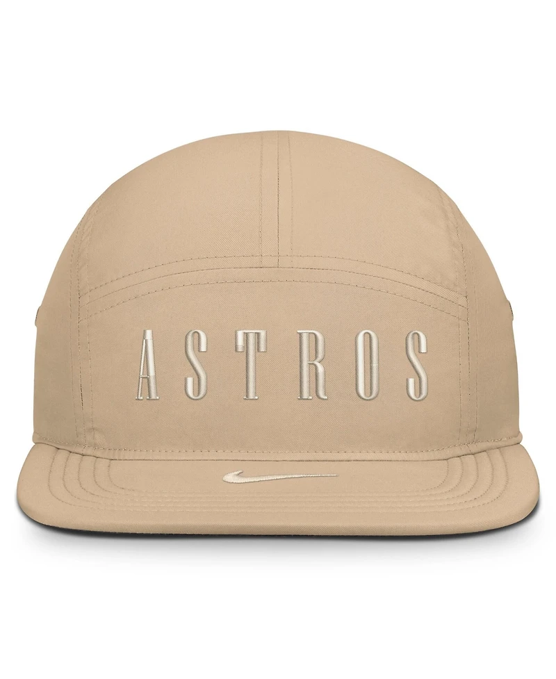Nike Men's Khaki Houston Astros Fly Dri-fit Adjustable Hat