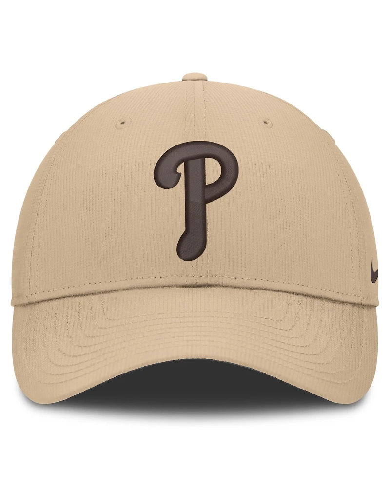 Nike Men's Khaki Philadelphia Phillies Desert Ripstop Club Adjustable Hat