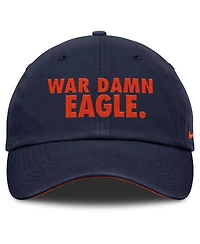 Nike Men's and Women's Navy Auburn Tigers Primetime Chant Club Adjustable Hat