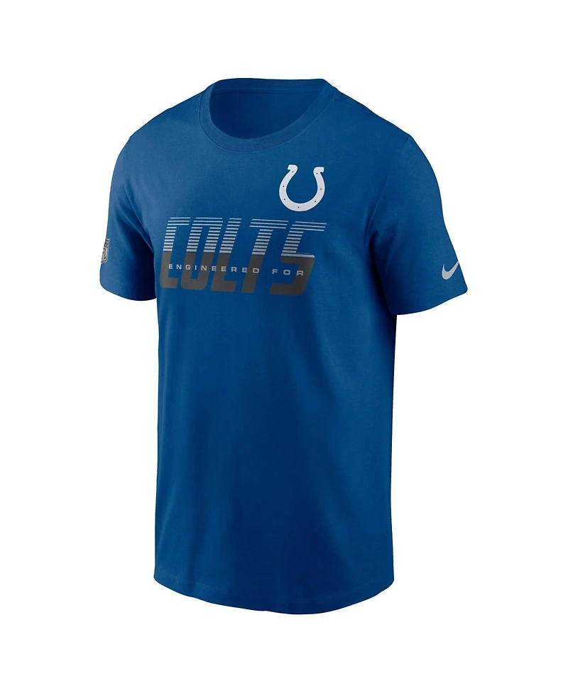 Nike Men's Royal Indianapolis Colts Sideline Dri-fit T-Shirt