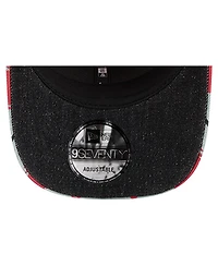 New Era Men's Denim/Red St. Louis Cardinals Aztec Denim 9SEVENTY Adjustable Hat