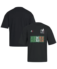 Adidas Men's Black Mexico National Team 2026 Third Jersey Hook T-Shirt