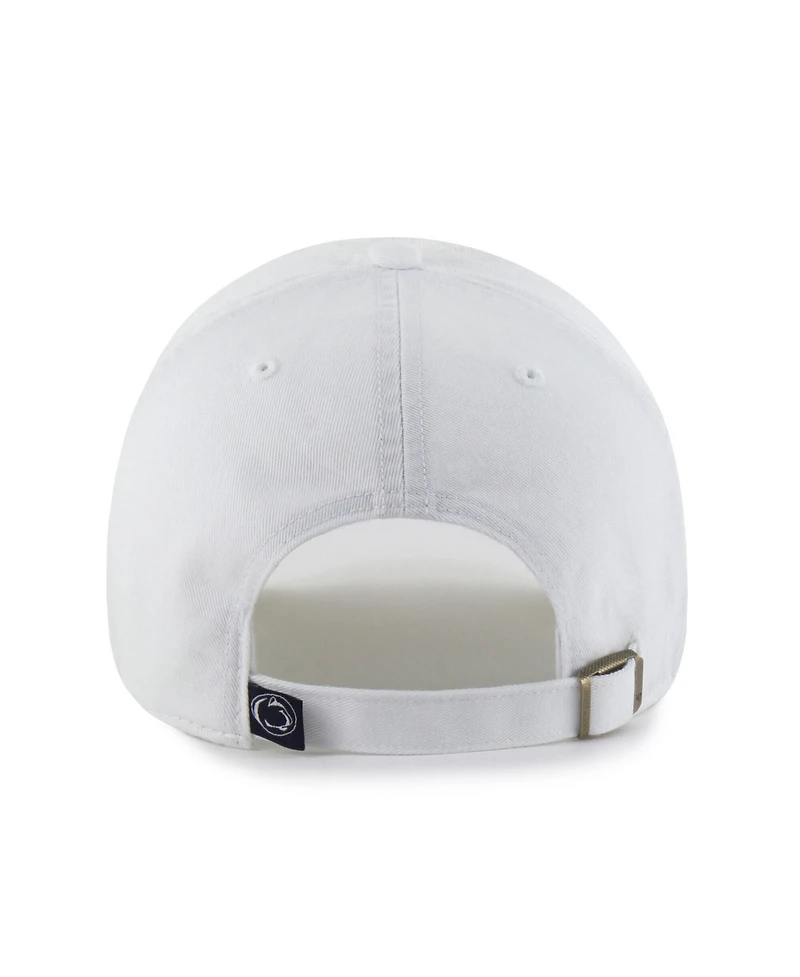 '47 Brand Men's White Penn State Nittany Lions Clean Up Adjustable Hat