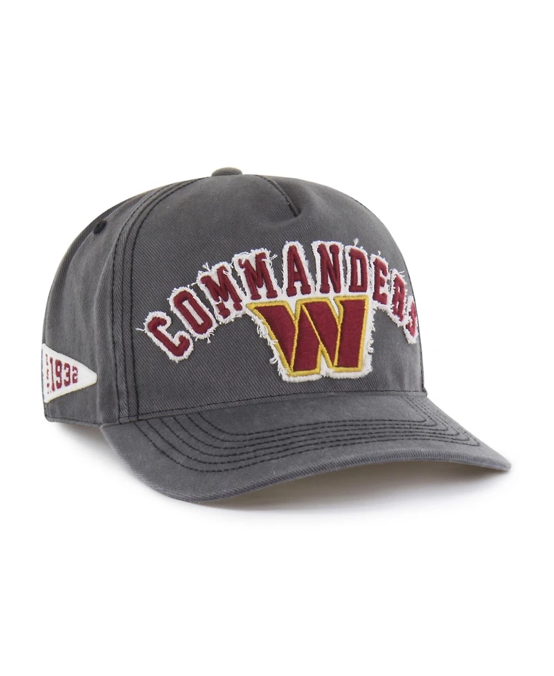 '47 Brand Men's Charcoal Washington Commanders Calderwood Well Worn Hitch Adjustable Hat