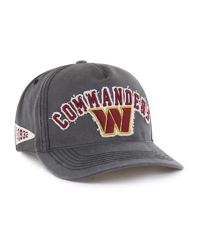 '47 Brand Men's Charcoal Washington Commanders Calderwood Well Worn Hitch Adjustable Hat