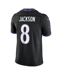 Nike Men's Lamar Jackson Black Baltimore Ravens Alternate Vapor F.u.s.e. Stitched Limited Jersey