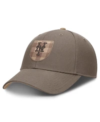 Nike Men's Brown New York Mets Statement Rise Adjustable Hat