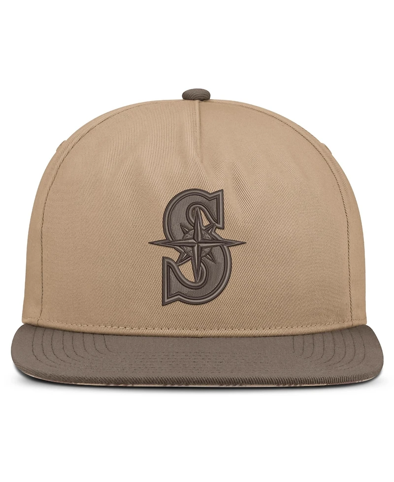 Nike Men's Light Brown Seattle Mariners Statement Adjustable Hat