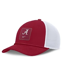 Nike Men's and Women's Crimson Alabama Crimson Tide 2026 On-Field Gameday Rope Trucker Adjustable Hat