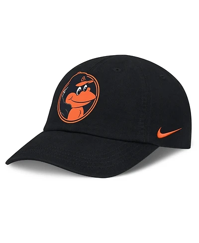 Nike Baby Boys and Girls Black Baltimore Orioles Mascot Club Flex Hat