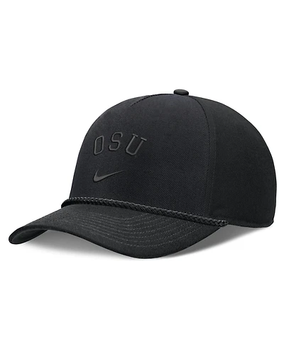 Nike Men's and Women's Ohio State Buckeyes Campus Prep Tonal Rope Rise 5-Panel Adjustable Hat
