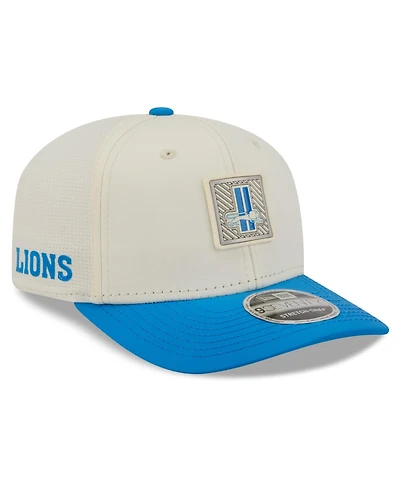 New Era Men's Cream/Blue Detroit Lions 2026 Nfl Training Camp 9SEVENTY Adjustable Hat
