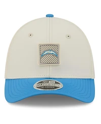 New Era Men's Cream/Powder Blue Los Angeles Chargers 2026 Nfl Training Camp 39THIRTY Flex Hat