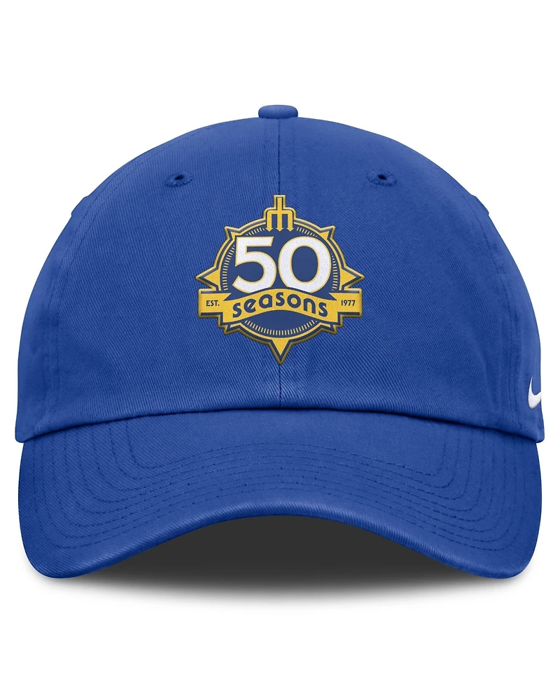 Nike Men's Royal Seattle Mariners 50th Season Club Adjustable Hat