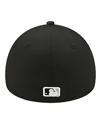 New Era Men's Black Chicago White Sox A-Frame 59FORTY Fitted Hat