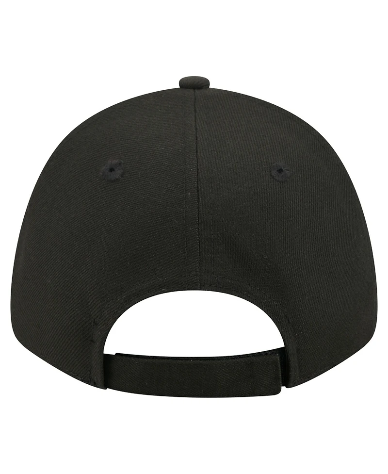 New Era Men's Black Minnesota Timberwolves 9FORTY Adjustable Hat