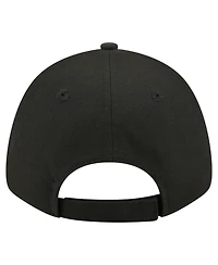 New Era Men's Black Minnesota Timberwolves 9FORTY Adjustable Hat
