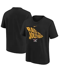 Nike Big Boys and Girls Black Pittsburgh Pirates Hometown Collection T-Shirt