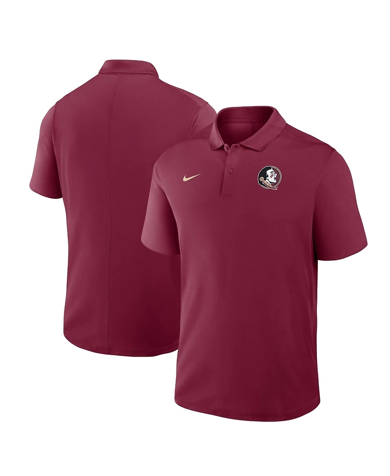 Nike Men's Garnet Florida State Seminoles Dri-fit Victory Polo Shirt