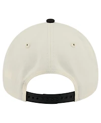 New Era Men's Cream Chicago White Sox Stadium Chrome 9FORTY A-Frame Adjustable Hat