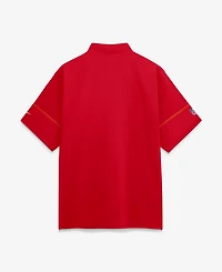 Nike Men's Red Kansas City Chiefs Sideline Short Sleeve Quarter-Zip Coaches Jacket