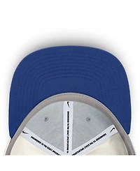 Nike Men's Cream/Royal Texas Rangers Cooperstown Pro Dri-fit Snapback Hat