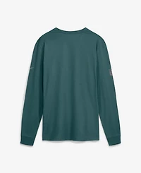 Nike Men's Midnight Green Philadelphia Eagles Sideline Bold Arch Star Dri-fit Long Sleeve T-Shirt