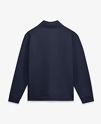 Jordan Men's Navy Michigan Wolverines Primetime Club Fleece Half-Zip Pullover Sweatshirt