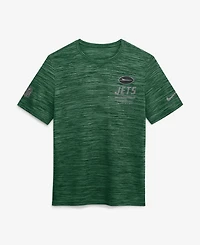 Nike Men's Green New York Jets Sideline Double Covered Dri-fit Velocity T-Shirt
