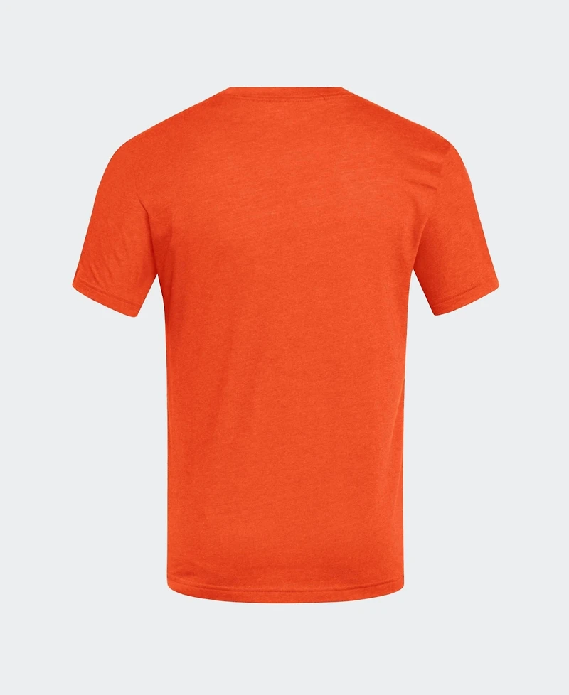 Adidas Men's Orange Miami Hurricanes Vault Blend T-Shirt