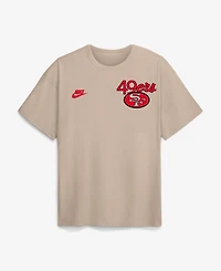 Nike Men's Sand San Francisco 49ers Night Primary Max90 T-Shirt