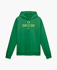 Nike Men's Green Oregon Ducks Premium Performance Raglan Dri-fit Hoodie