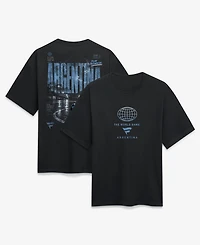 Fanatics Men's Black Argentina Streets Of The World Heavyweight T-Shirt
