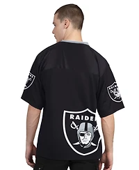 Starter Men's 2-Pack Black/White Las Vegas Raiders Short Sleeve Long Combo Pack T-Shirt